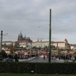 Prag, am Rande der Moldau